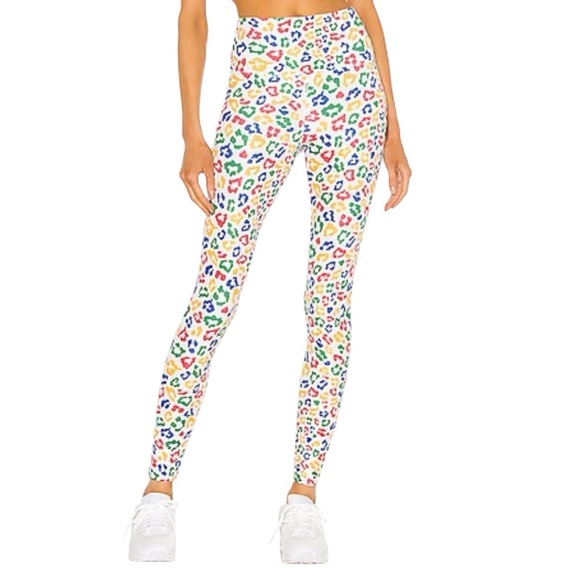 Beach Riot Pants - Beach Riot Ayla Legging in Primary Leopard